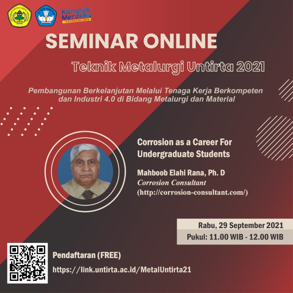 Materi Seminar Online Teknik Metalurgi 2021 #4